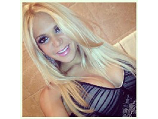 Visiting Blonde Hosting On The Strip Las Vegas